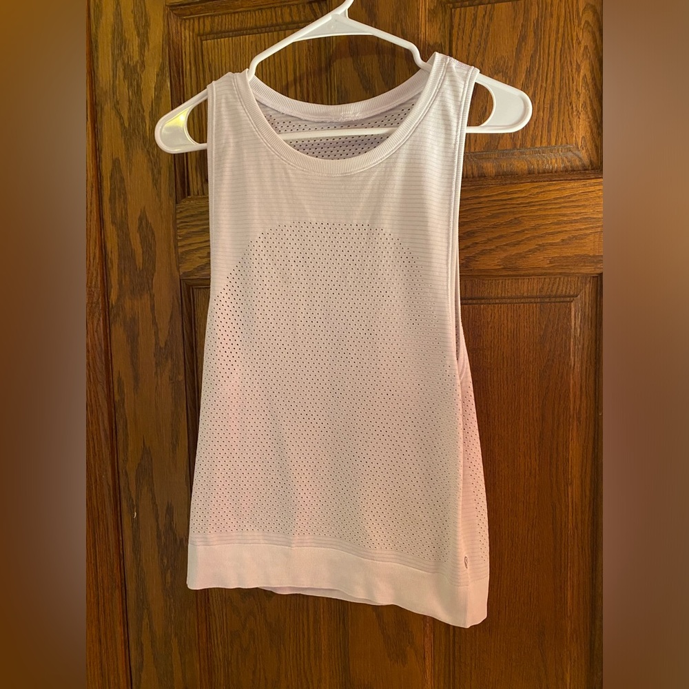 Lululemon White Training Top